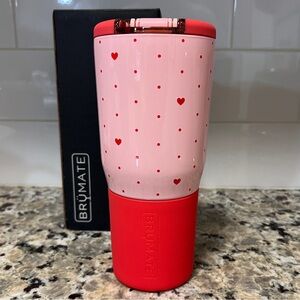 BruMate NAV 25oz RED HEARTS Tumbler, BE MINE